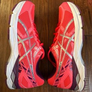 Asics Womens Gel-Exalt 3 #T666N Size 10 Lace Up Running Shoes Work Out Sneakers